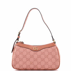 Gucci Small Ophidia Zip Pochette Shoulder Bag GG Canvas